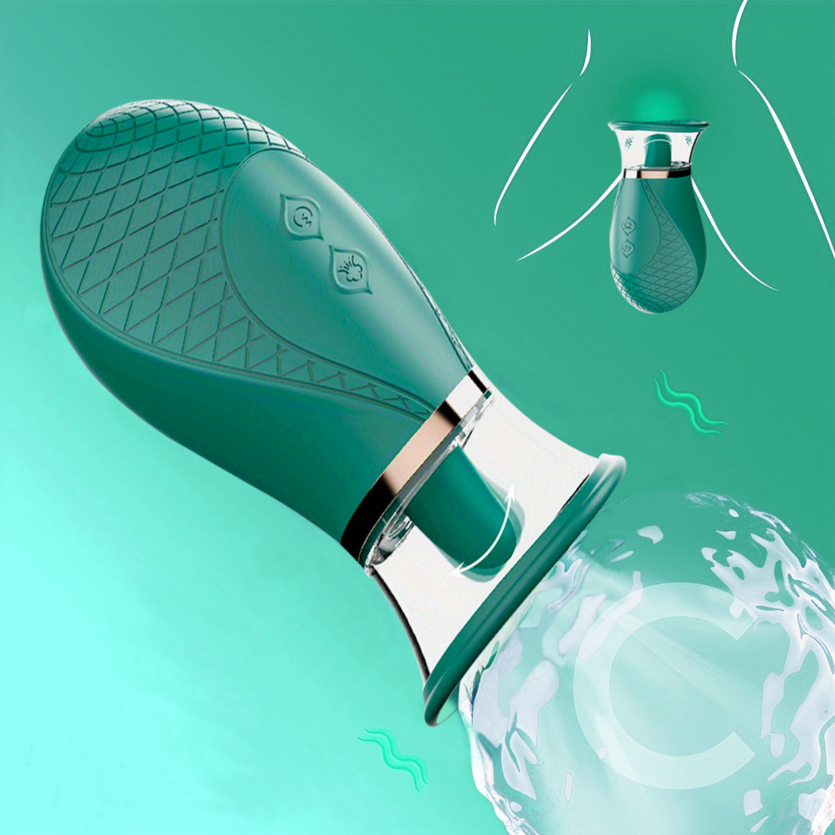 Multiple Funs Female Breasts Clitoris Vacuum Sucking Toy