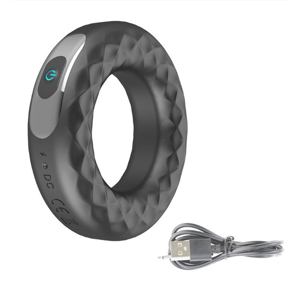 Stretchable Delay Ejaculation Silicone Cock Ring Vibrator Onion Toy Stretchable Delay Ejaculation Silicone Cock Ring Vibrator Onion Toy