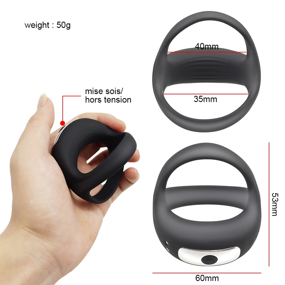 Wearable Erection Enhancing Sperm Lock Penis Ring