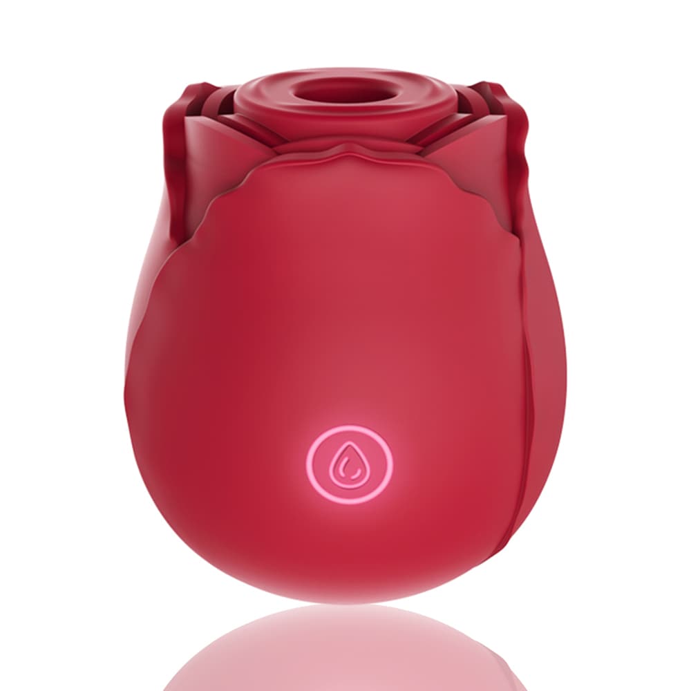 Rose Shape Vagina G Spot Sucking Stimulation Vibrator