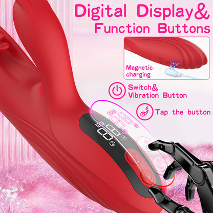 Rabbit Ears II G Spot Flapping Clitoris Massaging Vibrator