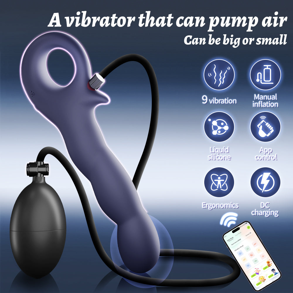Explorer Size Adjusting App Controlled Anal Plug Vibrator