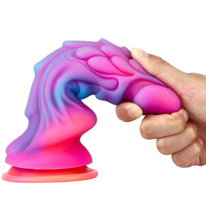 Luminous Color Scale of the Ancient Beast Silicone Dildo