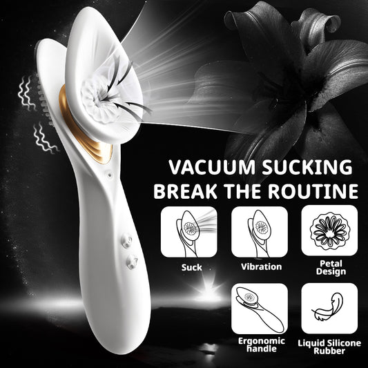 Super Soft Female Clitoris Tits Vacuum Sucking Vibrator