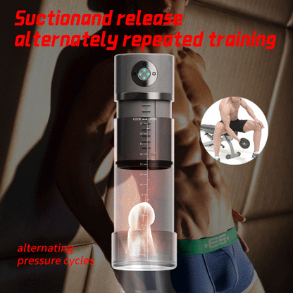 Premium Male Penis Suction Pump Spinning Masturbating Cup