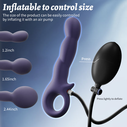 Explorer Size Adjusting App Controlled Anal Plug Vibrator