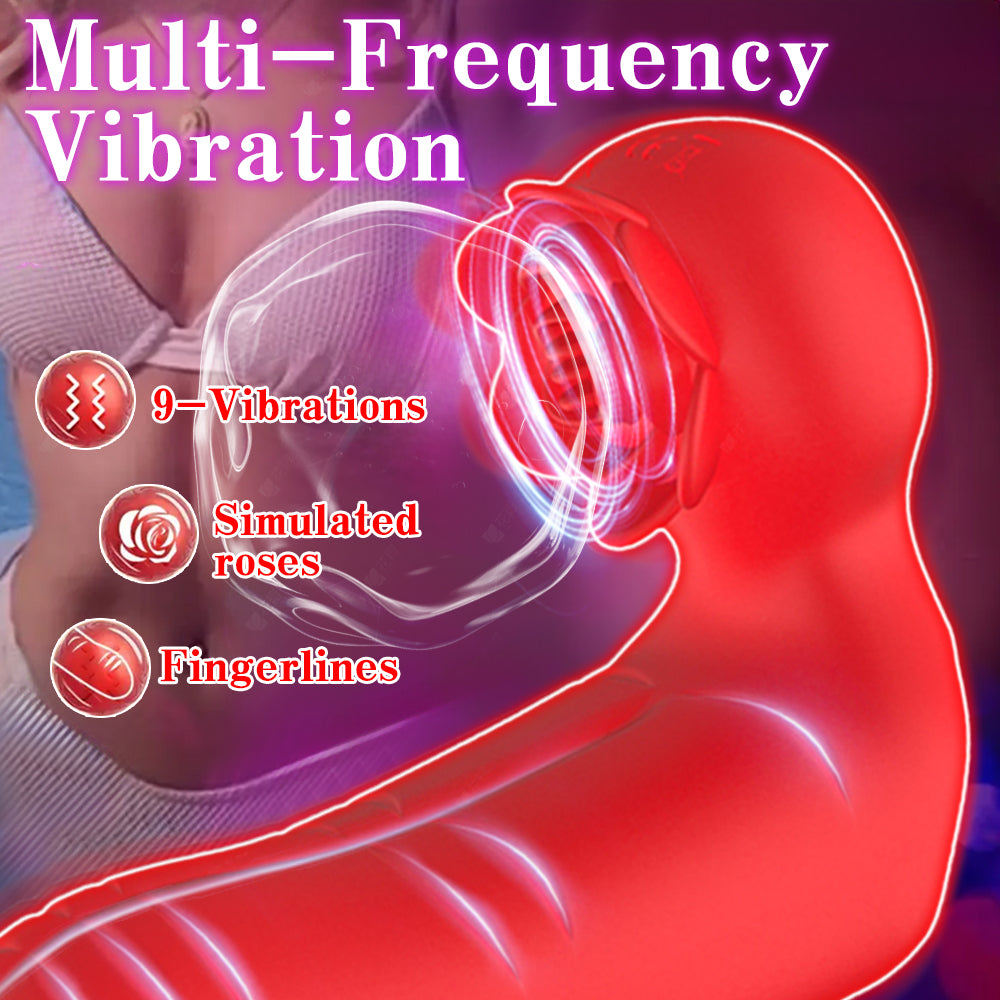 Multiple Vibration Modes Clitoris Massaging Finger Sleeve Vibrator