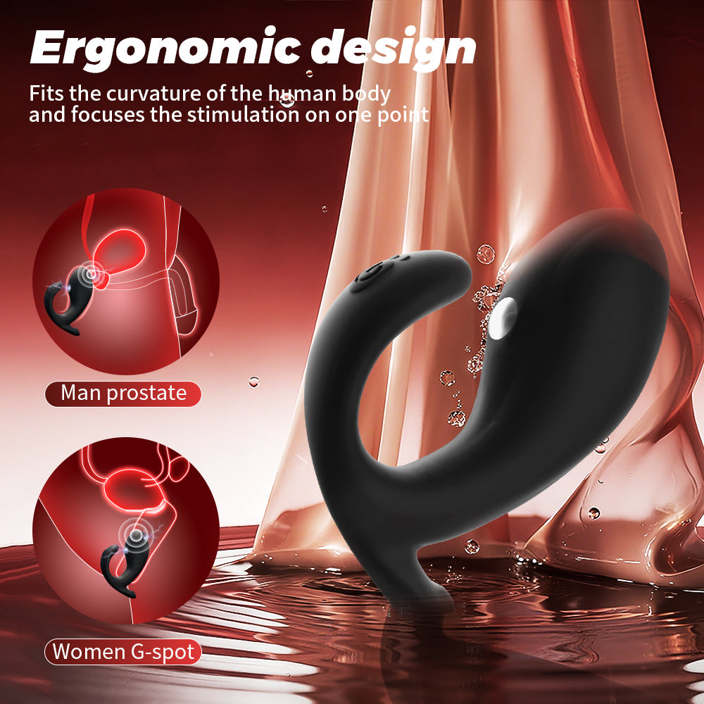 Electronics Shock Vibrating Little Whale Anal Plug