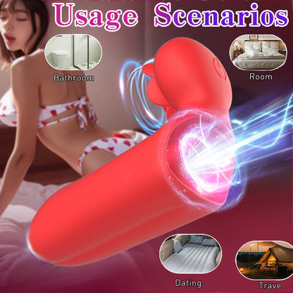 Multiple Vibration Modes Clitoris Massaging Finger Sleeve Vibrator