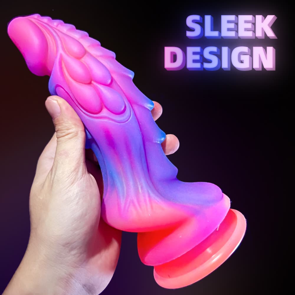 Luminous Color Scale of the Ancient Beast Silicone Dildo