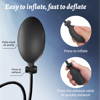 Explorer Size Adjusting App Controlled Anal Plug Vibrator