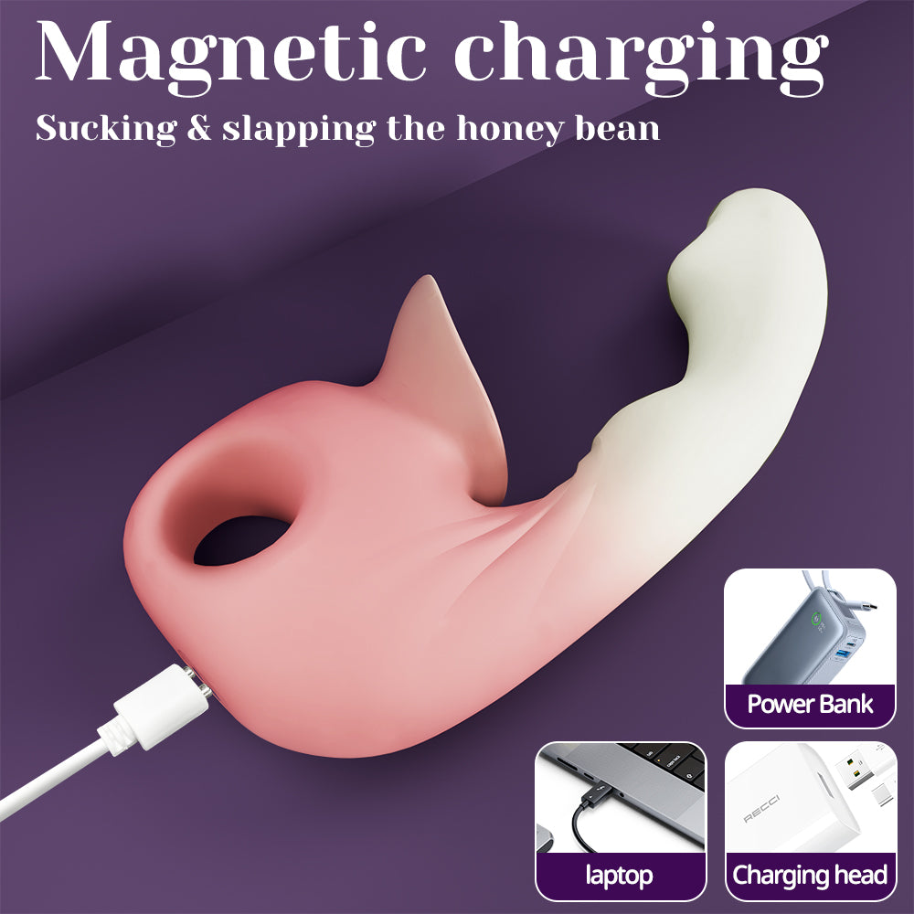 Rhapsody Mobile Application Controlled Sucking Vibrator