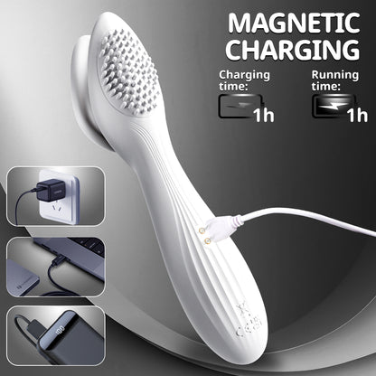 Super Soft Female Clitoris Tits Vacuum Sucking Vibrator
