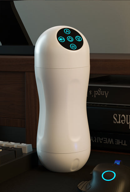 Automatic Sucking Vibration Smart Heating Masturbation Cup