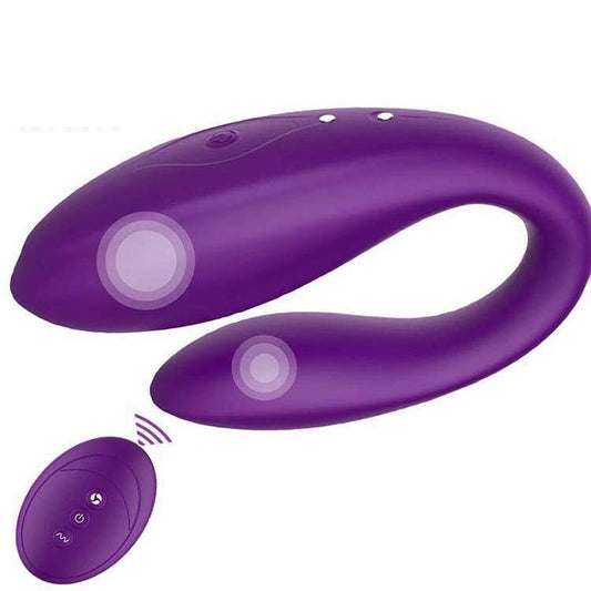 Remote Controlled Clitoral & G-Spot Dual Stimulation Vibrator