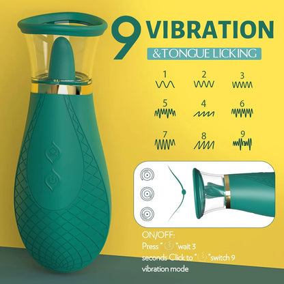 Multiple Funs Female Breasts Clitoris Vacuum Sucking Toy