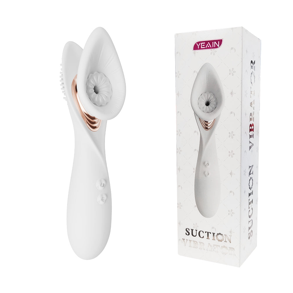 Super Soft Female Clitoris Tits Vacuum Sucking Vibrator