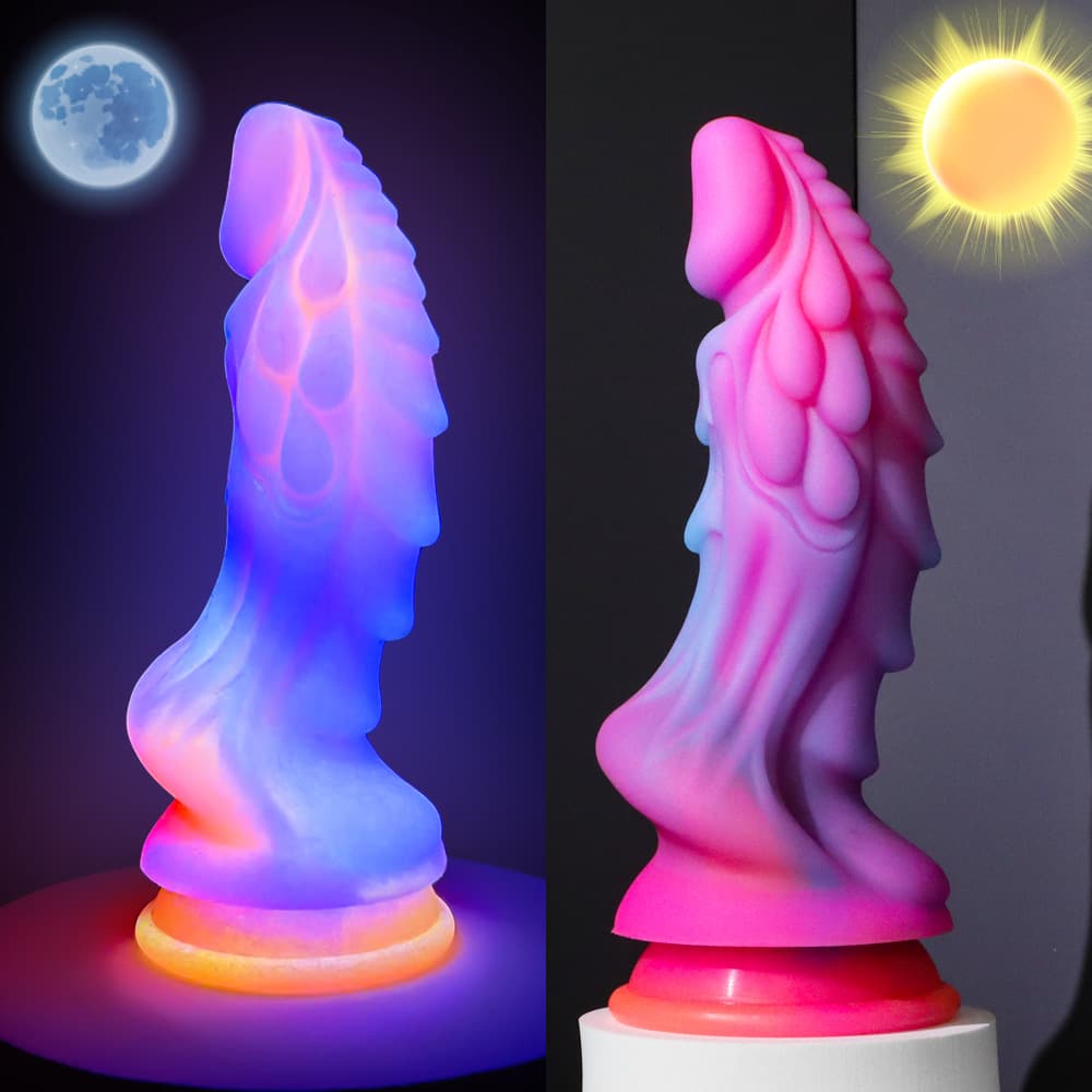 Luminous Color Scale of the Ancient Beast Silicone Dildo