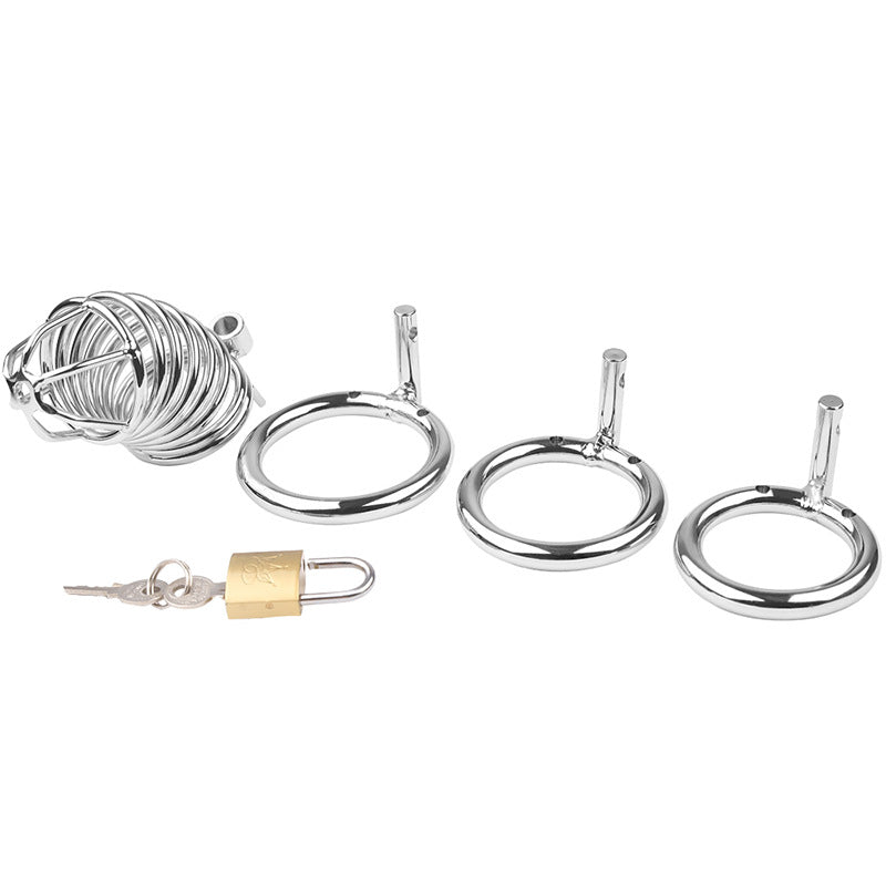 Multiple Sizes Stainless Steel Penis Chastity Cage With Lock