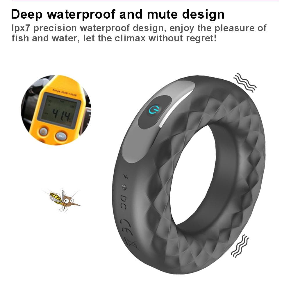 Stretchable Delay Ejaculation Silicone Cock Ring Vibrator Onion Toy Stretchable Delay Ejaculation Silicone Cock Ring Vibrator Onion Toy