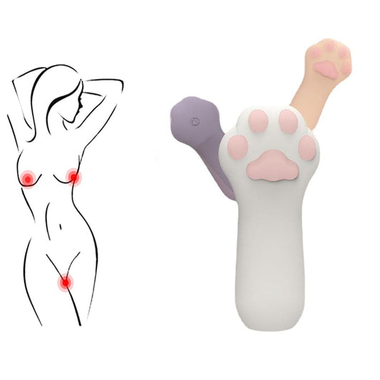 Mini Catclaw Shape Vibrating Massage Sex Toy