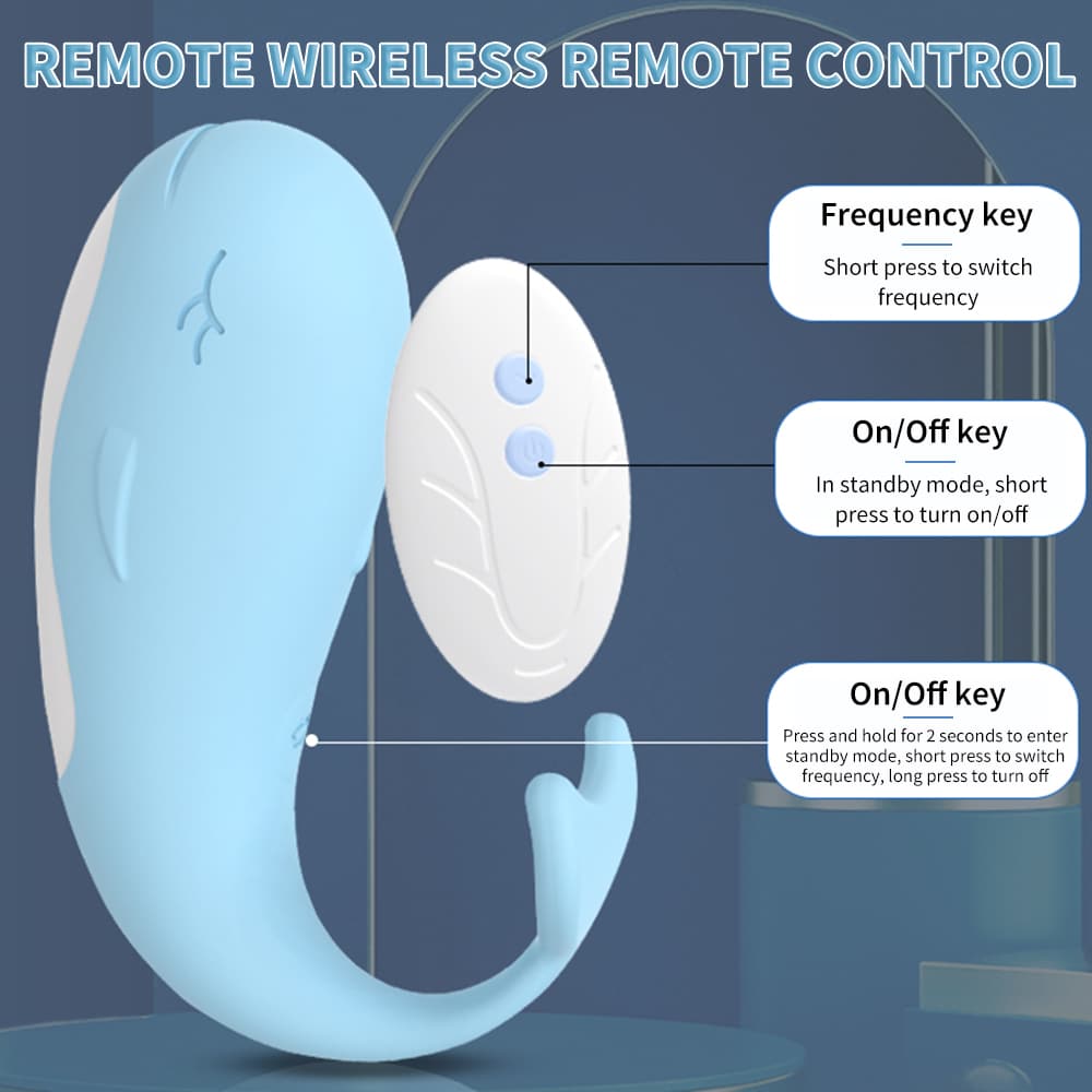 Small Whales Smart Heating Remote Controlled Vibrator