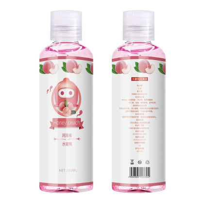 Fruit Flavor Water Soluble Sex and Massage Lubricant Oil