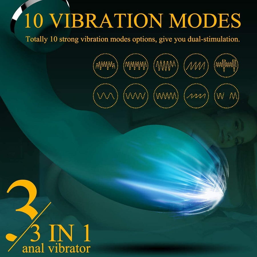 Licking Pulsating Vibrating 3 in 1 Clitoral Stimulating Vaginal Massager