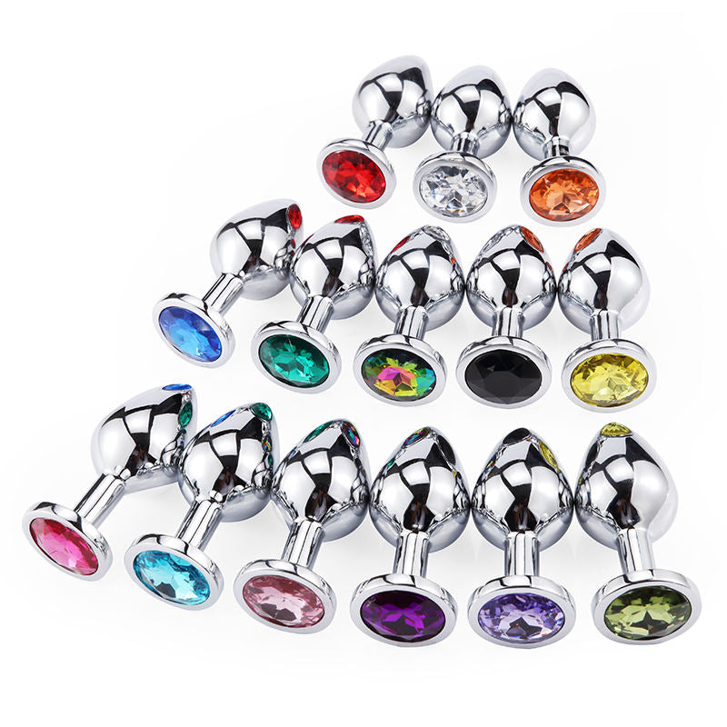 Smooth Feeling Stainless Steel Crystal Jewelry Anal Plug Onion Toy Smooth Feeling Stainless Steel Crystal Jewelry Anal Plug Onion Toy