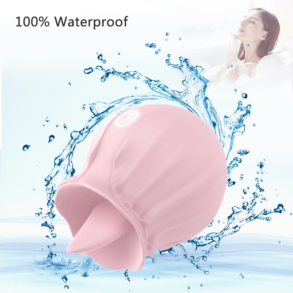 Rose Type Tongue Licking Toy for Clitoris and Nipple Onion Toy Rose Type Tongue Licking Toy for Clitoris and Nipple Onion Toy
